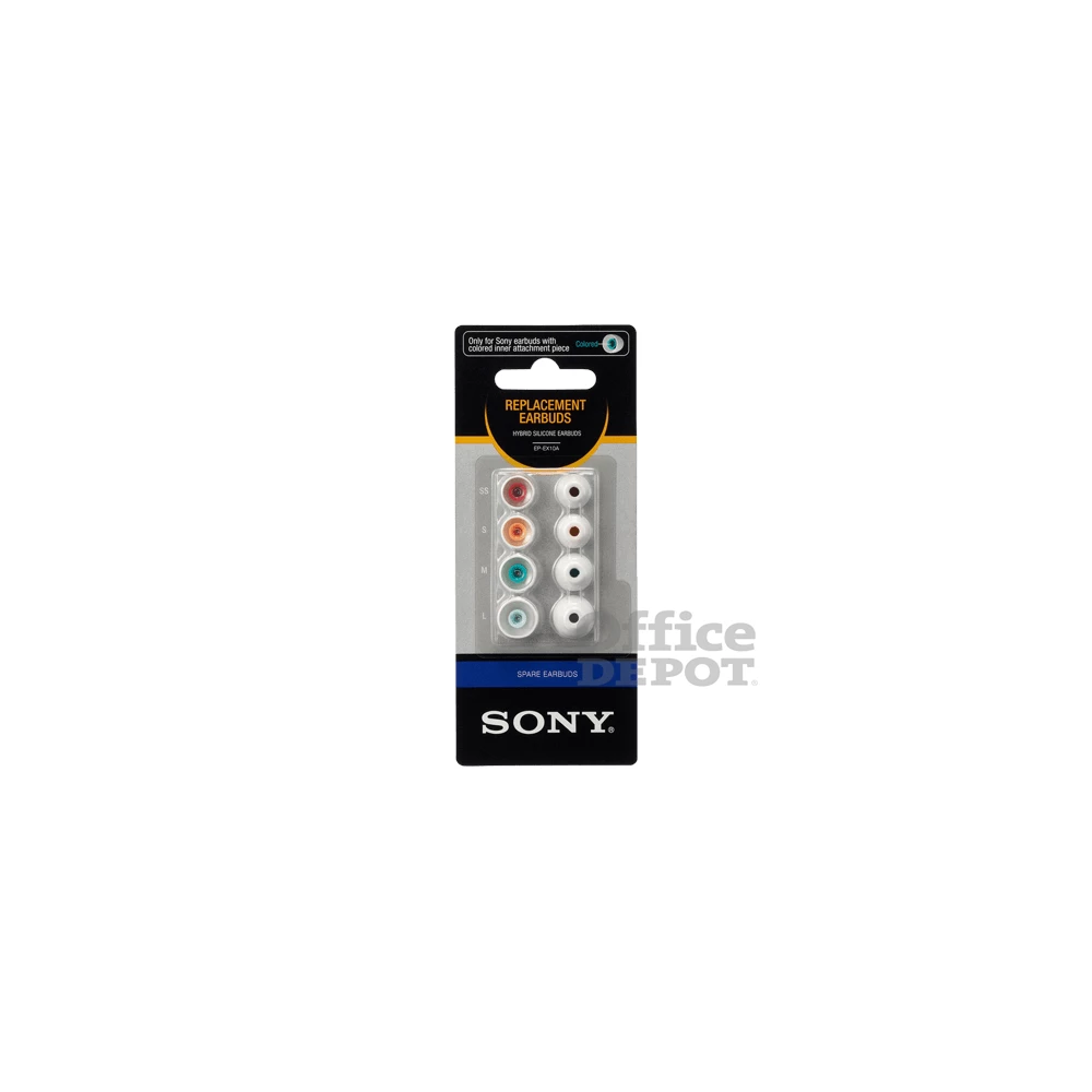 Sony EPEX10AW.AE fehér szilikon füldugó