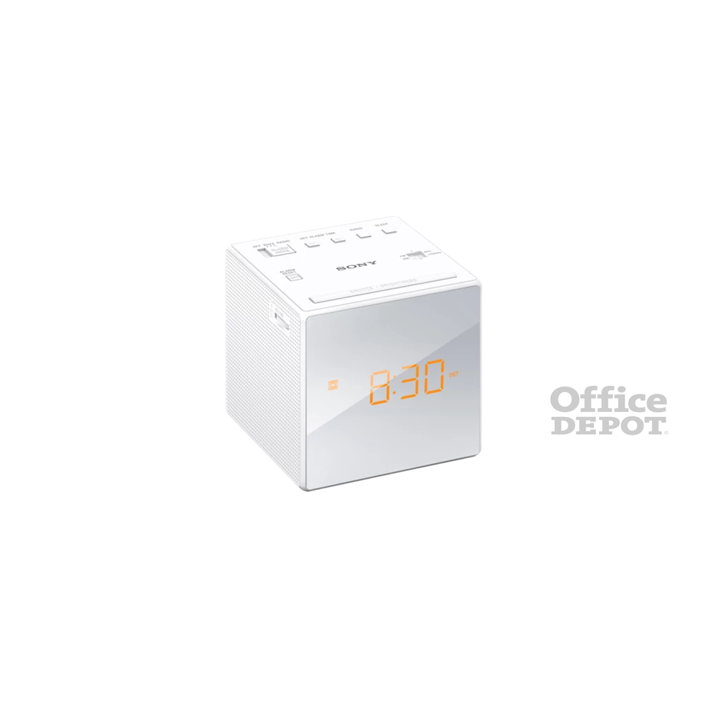 Sony ICFC1W.CED fehér rádiós ébresztőóra