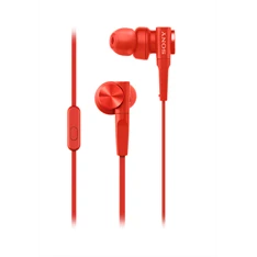 Sony MDRXB55APR Extra Bass mikrofonos piros fülhallgató Sony MDRXB55APR Extra Bass mikrofonos piros fülhallgató