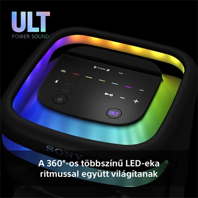 Sony SRSULT1000.CEL ULT TOWER 10 Ultimate Bluetooth party hangszóró vezeték nélküli mikrofonnal Sony SRSULT1000.CEL ULT TOWER 10 Ultimate Bluetooth party hangszóró vezeték nélküli mikrofonnal