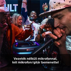 Sony SRSULT1000.CEL ULT TOWER 10 Ultimate Bluetooth party hangszóró vezeték nélküli mikrofonnal Sony SRSULT1000.CEL ULT TOWER 10 Ultimate Bluetooth party hangszóró vezeték nélküli mikrofonnal