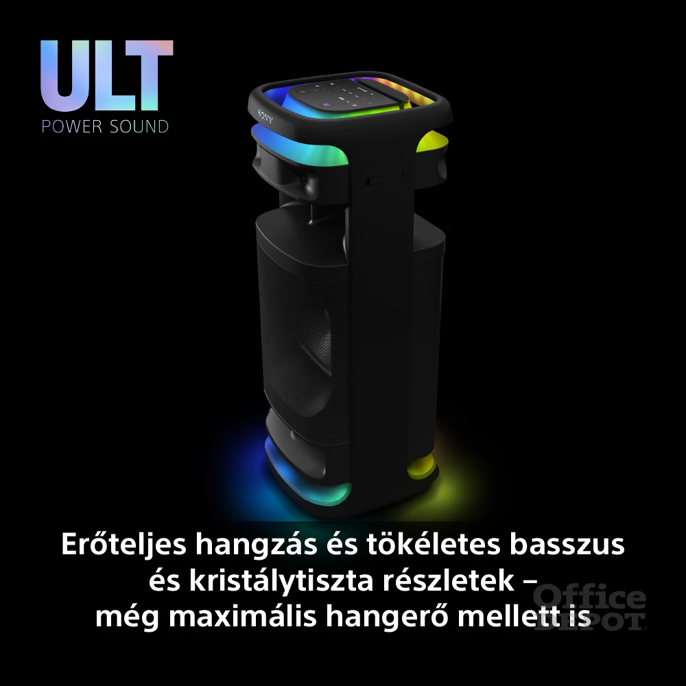 Sony SRSULT1000.CEL ULT TOWER 10 Ultimate Bluetooth party hangszóró vezeték nélküli mikrofonnal