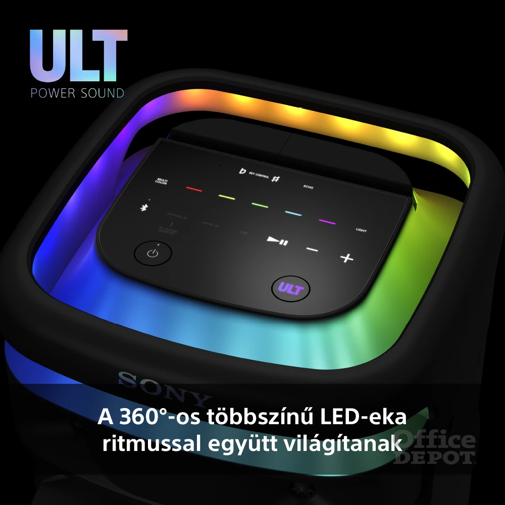 Sony SRSULT1000.CEL ULT TOWER 10 Ultimate Bluetooth party hangszóró vezeték nélküli mikrofonnal