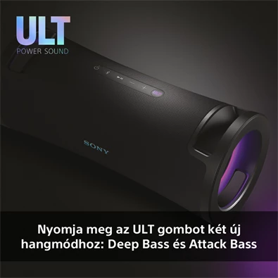 Sony SRSULT70B.EU8 ULT FIELD 7 hordozható vezeték nélküli Bluetooth hangszóró Sony SRSULT70B.EU8 ULT FIELD 7 hordozható vezeték nélküli Bluetooth hangszóró