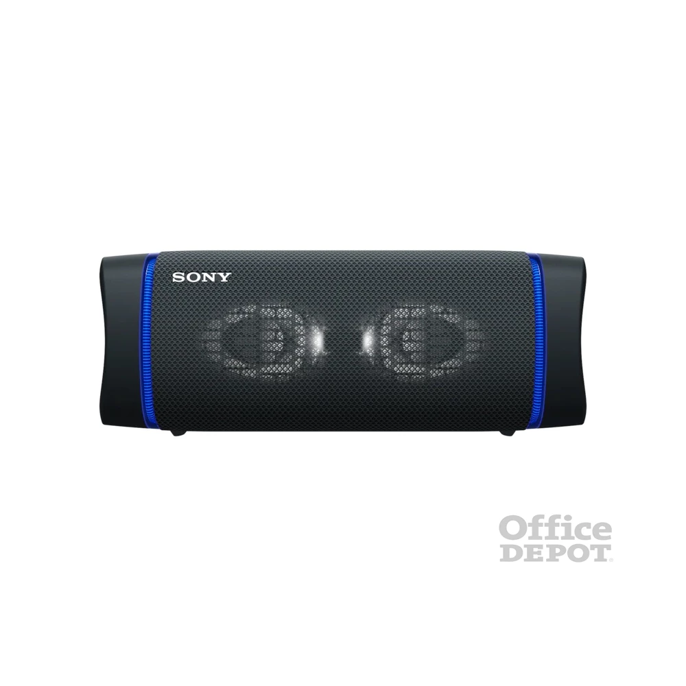 Sony SRS-XB33 fekete hordozható Bluetooth hangszóró