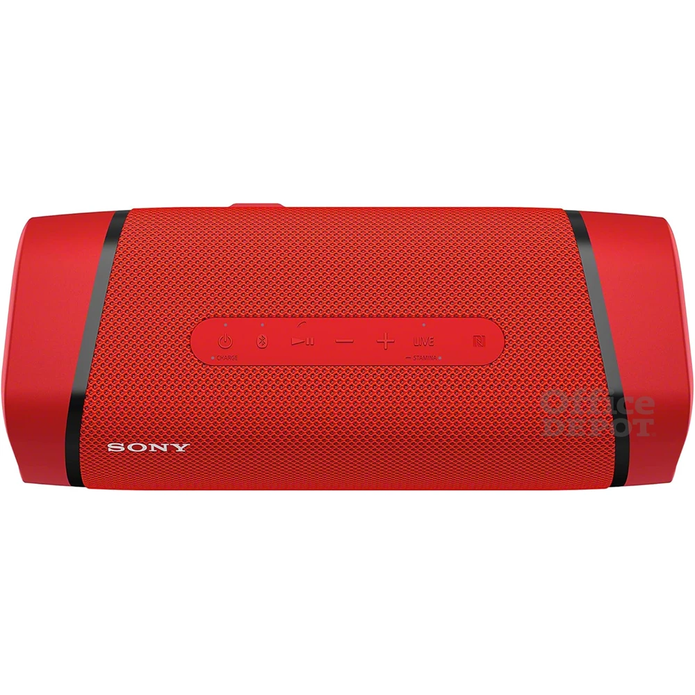 Sony SRS-XB33 piros hordozható Bluetooth hangszóró