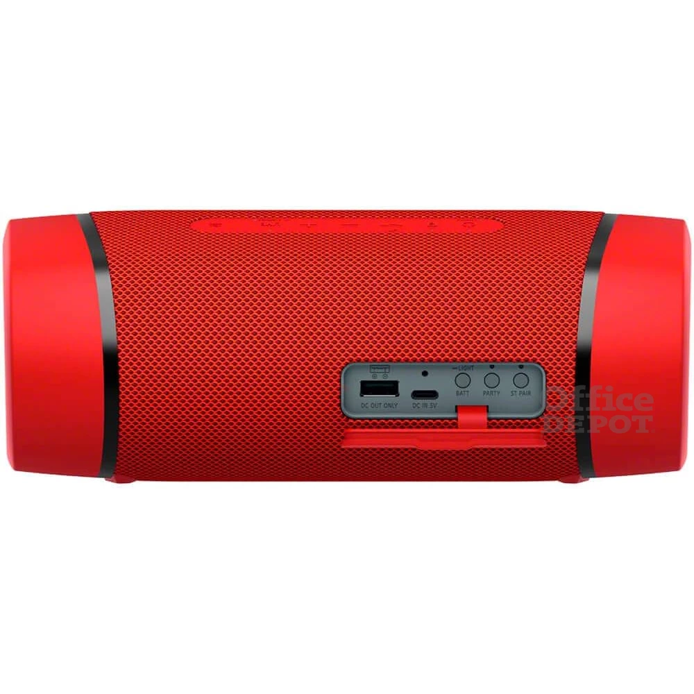 Sony SRS-XB33 piros hordozható Bluetooth hangszóró