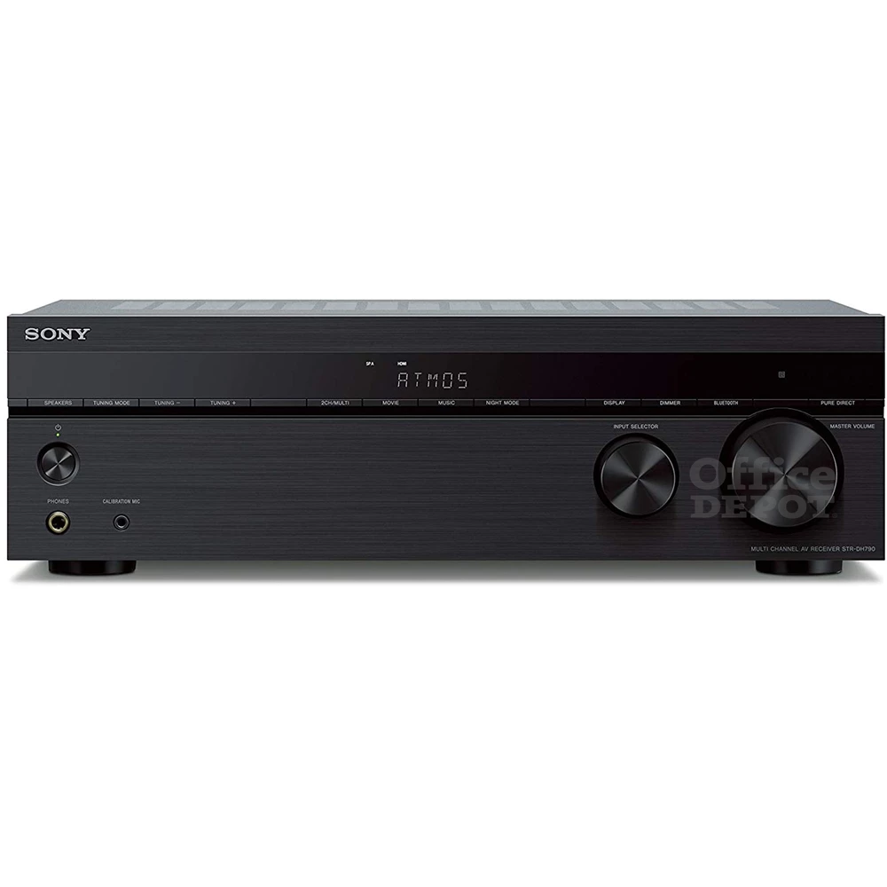 Sony STR-DH790 7.2 fekete házimozi erősítő