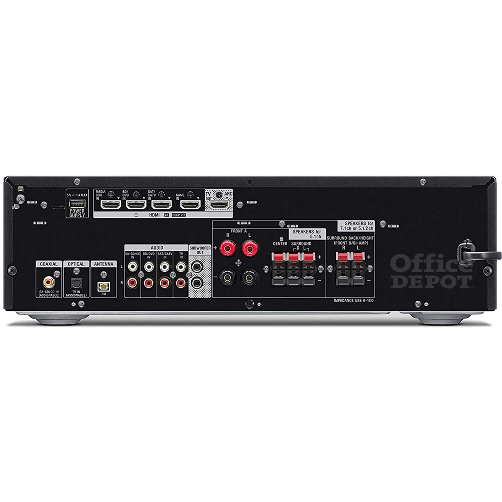 Sony STR-DH790 7.2 fekete házimozi erősítő