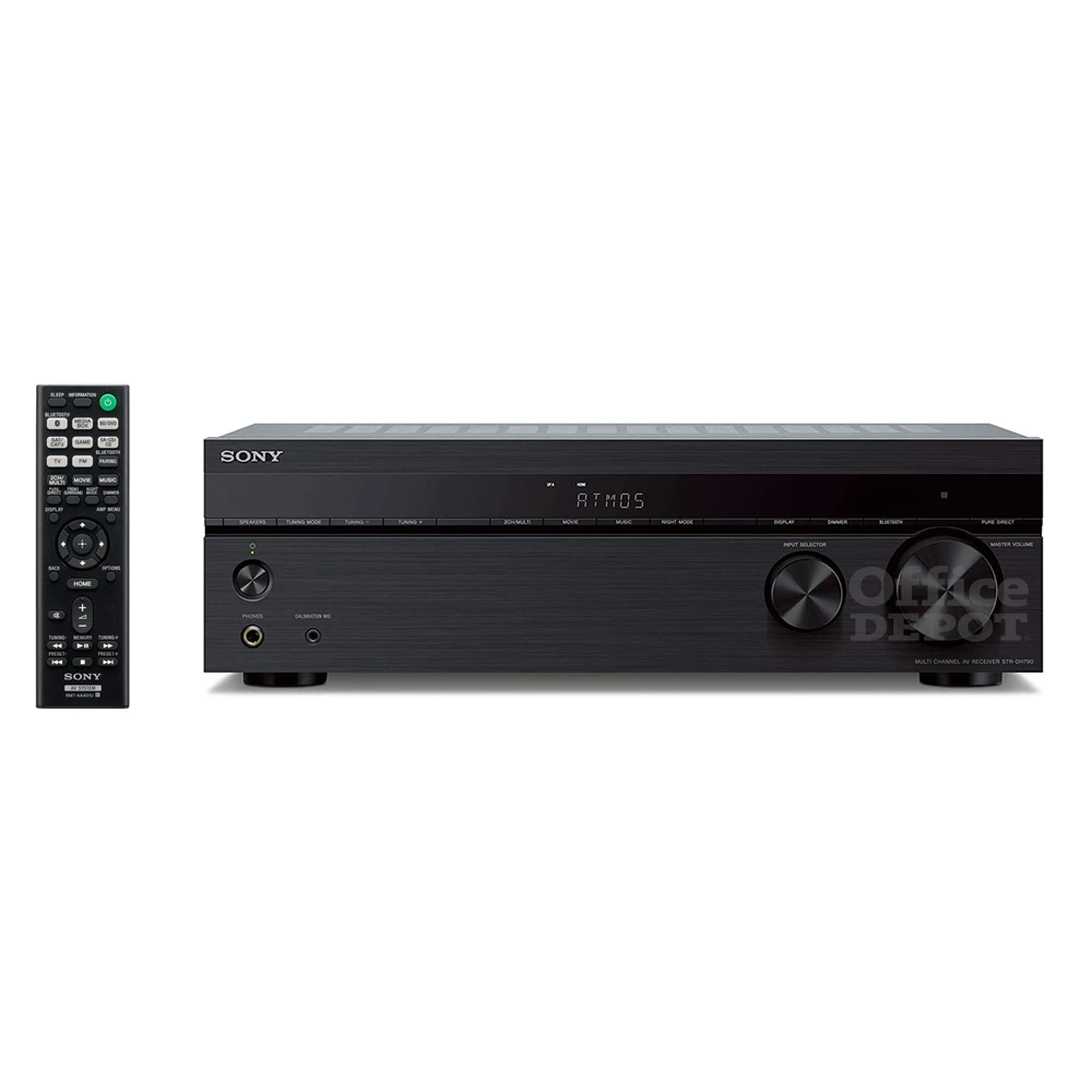 Sony STR-DH790 7.2 fekete házimozi erősítő