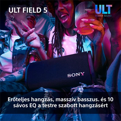 Sony ULT Field 5 fehér Bluetooth hagnszoró Sony ULT Field 5 fehér Bluetooth hagnszoró