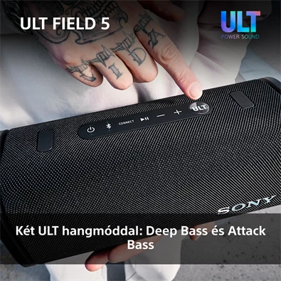 Sony ULT Field 5 fehér Bluetooth hagnszoró Sony ULT Field 5 fehér Bluetooth hagnszoró