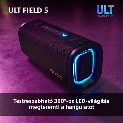 Sony ULT Field 5 fehér Bluetooth hagnszoró Sony ULT Field 5 fehér Bluetooth hagnszoró