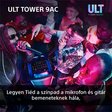 Sony ULT Tower 9 party hangszóró Sony ULT Tower 9 party hangszóró
