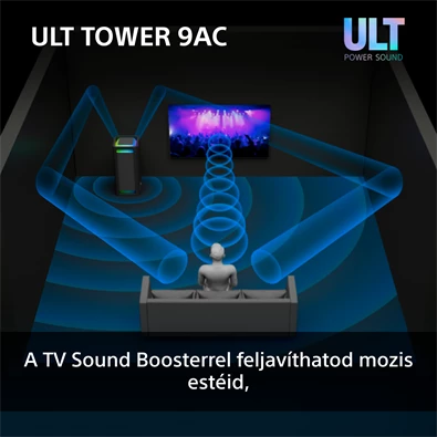 Sony ULT Tower 9 party hangszóró Sony ULT Tower 9 party hangszóró