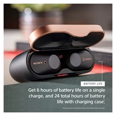 Sony WF1000XM3S True Wireless Bluetooth zajcsökkentős ezüst fülhallgató Sony WF1000XM3S True Wireless Bluetooth zajcsökkentős ezüst fülhallgató