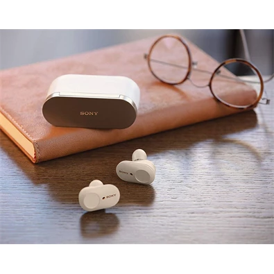 Sony WF1000XM3S True Wireless Bluetooth zajcsökkentős ezüst fülhallgató Sony WF1000XM3S True Wireless Bluetooth zajcsökkentős ezüst fülhallgató