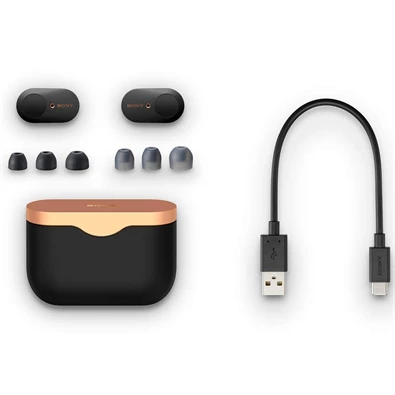 Sony WF1000XM3S True Wireless Bluetooth zajcsökkentős ezüst fülhallgató Sony WF1000XM3S True Wireless Bluetooth zajcsökkentős ezüst fülhallgató