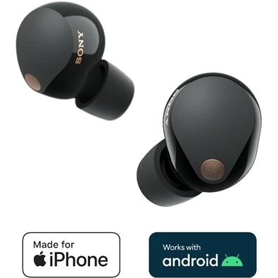 Sony WF1000XM5B.CE7 True Wireless Bluetooth zajszűrős fekete fülhallgató Sony WF1000XM5B.CE7 True Wireless Bluetooth zajszűrős fekete fülhallgató