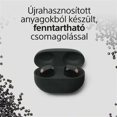 Sony WF1000XM5B.CE7 True Wireless Bluetooth zajszűrős fekete fülhallgató Sony WF1000XM5B.CE7 True Wireless Bluetooth zajszűrős fekete fülhallgató
