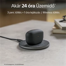 Sony WF1000XM5B.CE7 True Wireless Bluetooth zajszűrős fekete fülhallgató Sony WF1000XM5B.CE7 True Wireless Bluetooth zajszűrős fekete fülhallgató