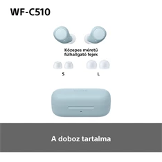 Sony WFC510L.CE7 True Wireless Bluetooth kék fülhallgató Sony WFC510L.CE7 True Wireless Bluetooth kék fülhallgató