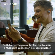 Sony WFC510L.CE7 True Wireless Bluetooth kék fülhallgató Sony WFC510L.CE7 True Wireless Bluetooth kék fülhallgató