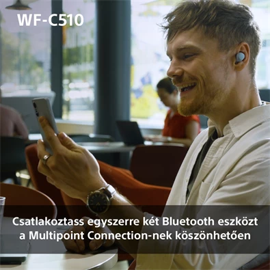 Sony WFC510L.CE7 True Wireless Bluetooth kék fülhallgató Sony WFC510L.CE7 True Wireless Bluetooth kék fülhallgató