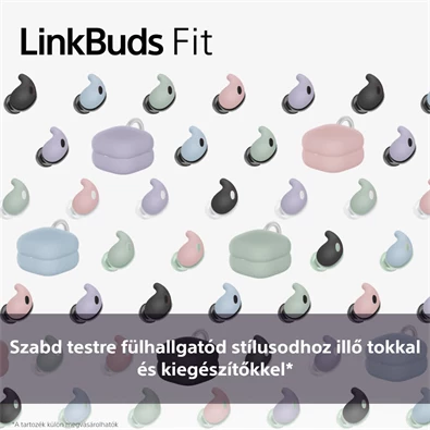 Sony WF-LS910N Linkbuds Fit zajszürős True Wireless Bluetooth zöld fülhallgató Sony WF-LS910N Linkbuds Fit zajszürős True Wireless Bluetooth zöld fülhallgató