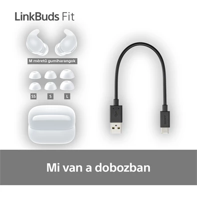 Sony WF-LS910N Linkbuds Fit zajszürős True Wireless Bluetooth zöld fülhallgató Sony WF-LS910N Linkbuds Fit zajszürős True Wireless Bluetooth zöld fülhallgató