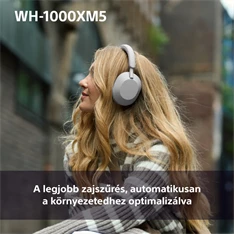 Sony WH-1000XM5 Bluetooth éjkék fejhallgató Sony WH-1000XM5 Bluetooth éjkék fejhallgató