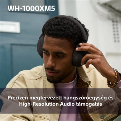 Sony WH-1000XM5 Bluetooth éjkék fejhallgató Sony WH-1000XM5 Bluetooth éjkék fejhallgató