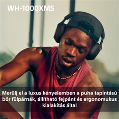 Sony WH-1000XM5 Bluetooth éjkék fejhallgató Sony WH-1000XM5 Bluetooth éjkék fejhallgató