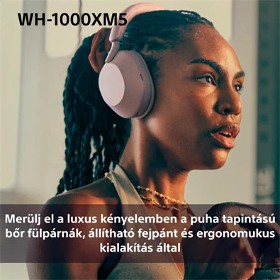 Sony WH-1000XM5 Bluetooth rózsaszín fejhallgató Sony WH-1000XM5 Bluetooth rózsaszín fejhallgató