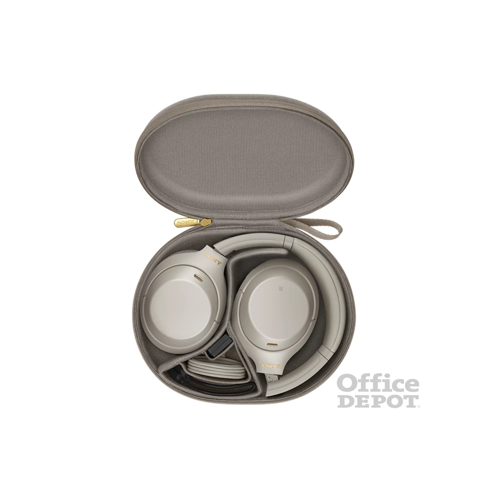 Sony WH1000XM4 Hi-Res Bluetooth/aptX ezüst mikrofonos fejhallgató