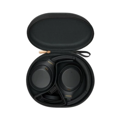 Sony WH1000XM4 Hi-Res Bluetooth/aptX fekete mikrofonos fejhallgató Sony WH1000XM4 Hi-Res Bluetooth/aptX fekete mikrofonos fejhallgató