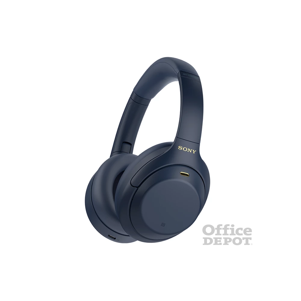 Sony WH1000XM4 Hi-Res Bluetooth/aptX éjkék mikrofonos fejhallgató
