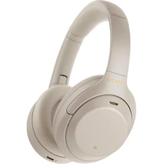 Sony WH1000XM4 Hi-Res Bluetooth/aptX ezüst mikrofonos fejhallgató Sony WH1000XM4 Hi-Res Bluetooth/aptX ezüst mikrofonos fejhallgató