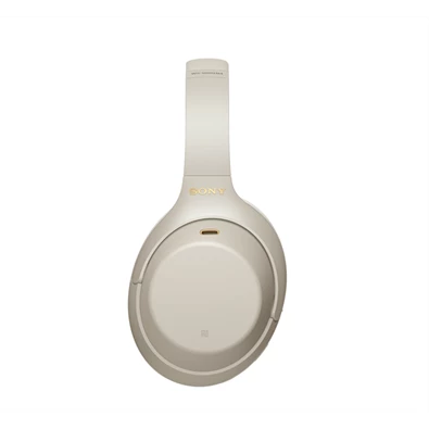 Sony WH1000XM4 Hi-Res Bluetooth/aptX ezüst mikrofonos fejhallgató Sony WH1000XM4 Hi-Res Bluetooth/aptX ezüst mikrofonos fejhallgató
