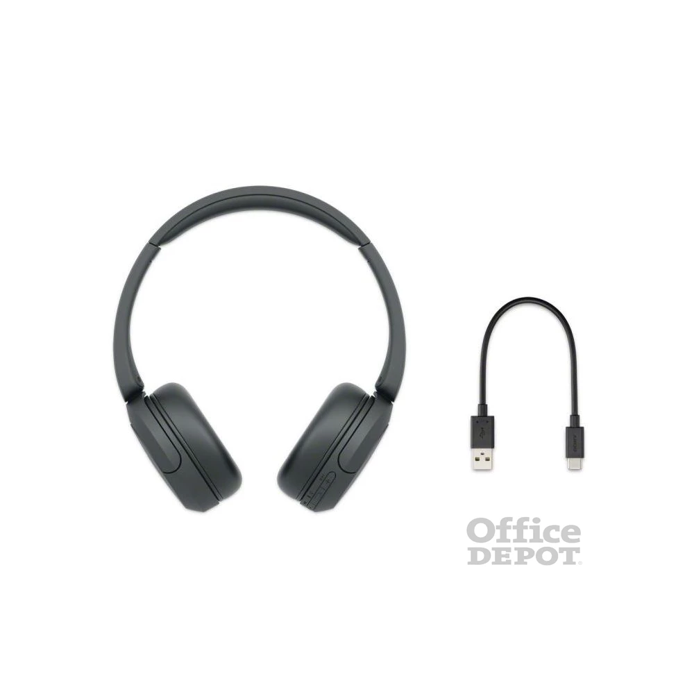 Sony WHCH520B.CE7 Bluetooth fekete fejhallgató