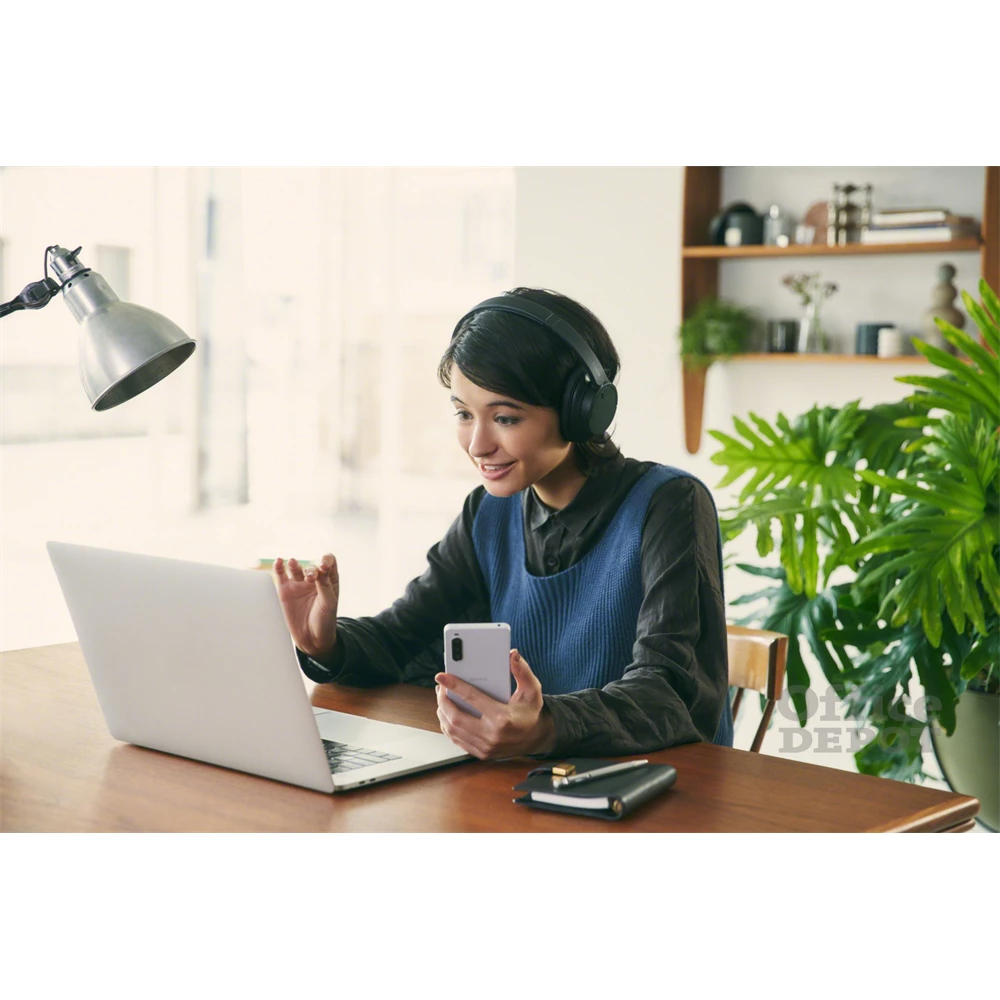 Sony WHCH720NB.CE7 Bluetooth zajszűrős fekete fejhallgató