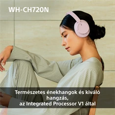 Sony WHCH720NP Bluetooth zajszűrős rózsaszín fejhallgató Sony WHCH720NP Bluetooth zajszűrős rózsaszín fejhallgató