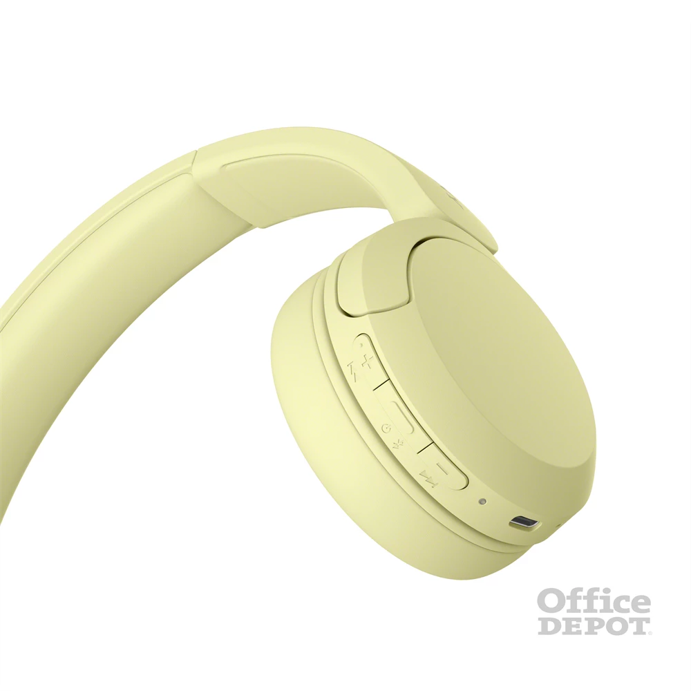 Sony WH-CH520 Bluetooth sárga fejhallgató