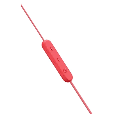 Sony WIC300R Bluetooth piros fülhallgató headset