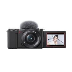 Sony ZV-E10 vlogkamera + 16-50 mm objektív Sony ZV-E10 vlogkamera + 16-50 mm objektív