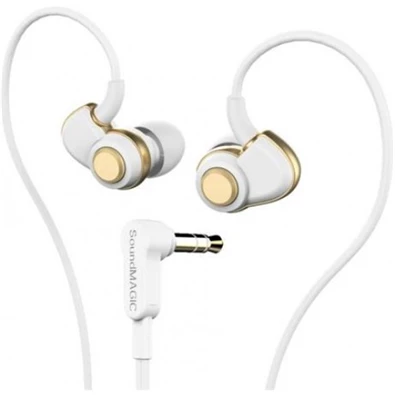 SoundMAGIC PL30+C In-Ear mikrofonos fehér-arany fülhallgató SoundMAGIC PL30+C In-Ear mikrofonos fehér-arany fülhallgató