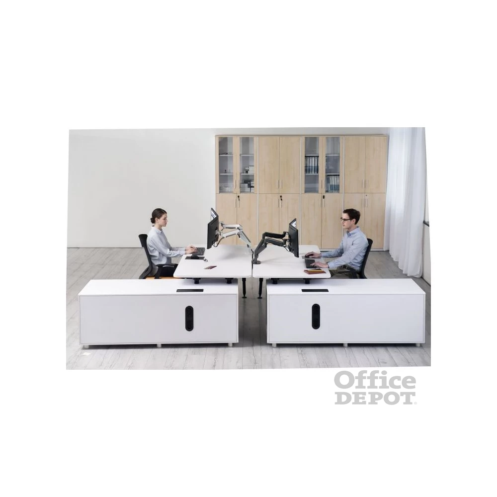 Spire CG-UGOZ-2S "-27" VESA 100x100 Dual asztali monitor tartó konzol