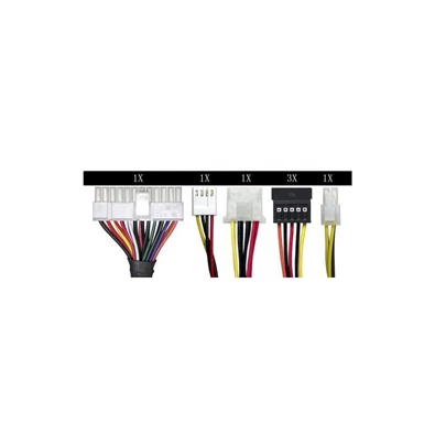 Spire SPM1413B Tricer 1413 fekete 420W mATX ház Spire SPM1413B Tricer 1413 fekete 420W mATX ház