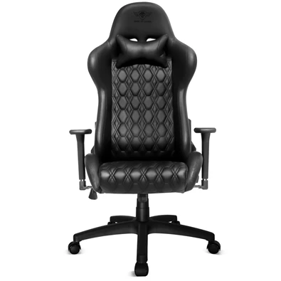Spirit of Gamer BLACKHAWK Leather fekete bőr gamer szék Spirit of Gamer BLACKHAWK Leather fekete bőr gamer szék