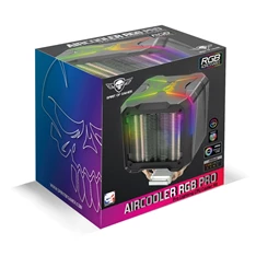 Spirit of Gamer CPU AIRCOOLER PRO ARGB aluminium/réz processzor hűtő (Újracsomagolt) Spirit of Gamer CPU AIRCOOLER PRO ARGB aluminium/réz processzor hűtő (Újracsomagolt)